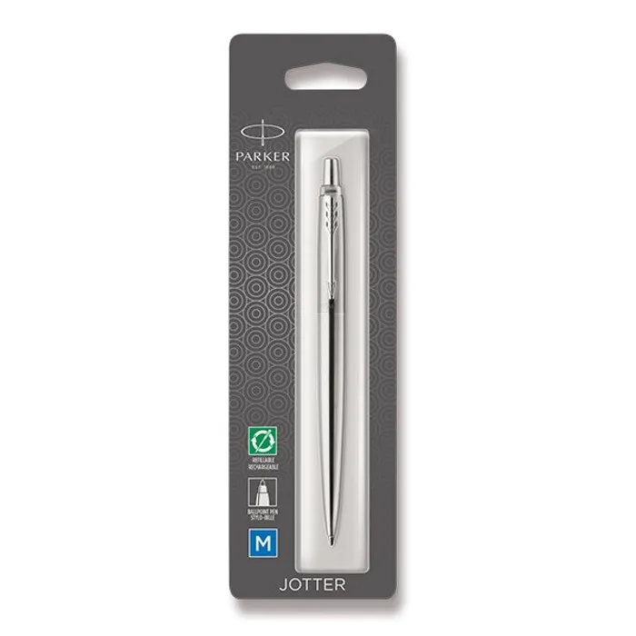Hauptproduktbild Parker Jotter Stainless Steel CT kuličková tužka, blistr