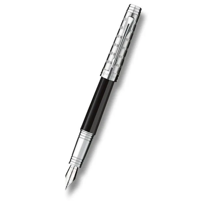 Hauptproduktbild Parker Premier Custom Tartan Black ST plnicí pero, hrot F
