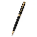 Parker Sonnet Black GT Kugelschreiber- und Notizbuchset