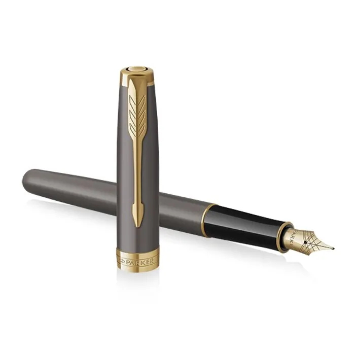 Hauptproduktbild Parker Sonnet Core Grey GT plnicí pero hrot F