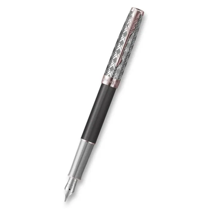 Hauptproduktbild Parker Sonnet Premium Metal Grey PGT hrot F
