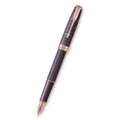 Parker Sonnet Purple Chiselled PGT Feder F