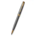 Parker Sonnet Silver Chiselled GT Kugelschreiber