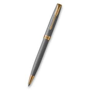 Parker Sonnet Silver Chiselled GT Kugelschreiber