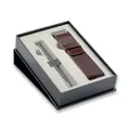 Parker Sonnet Stainless Steel CT kuličková tužka, dárková sada s pouzdrem