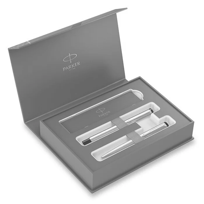 Hauptproduktbild Parker Vector Stainless Steel sada plnicí pero a kuličkové pero