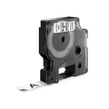 Dymo Original Schriftband, Dymo, 45013, S0720530, schwarz Druck/weiss Unterl., 7m, 12mm, D1