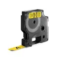 Weiteres Produktbild Dymo Original Schriftband, Dymo, 45018, S0720580, schwarz Druck/gelb Unterl., 7m, 12mm, D1