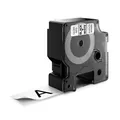 Weiteres Produktbild Dymo Original Schriftband, Dymo, 53713, S0720930, schwarz Druck/weiss Unterl., 7m, 24mm, D1