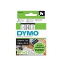 Weiteres Produktbild Dymo Original Schriftband, Dymo, 43613, S0720780, schwarz Druck/weiss Unterl., 7m, 6mm, D1
