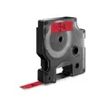 Weiteres Produktbild Dymo Original Schriftband, Dymo, 40917, S0720720, schwarz Druck/rot Unterl., 7m, 9mm, D1