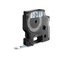 Weiteres Produktbild Dymo Original Schriftband, Dymo, 40910, S0720670, schwarz Druck/transparent Unterl., 7m, 9mm, D1