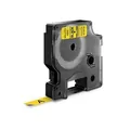 Weiteres Produktbild Dymo Original Schriftband, Dymo, 40918, S0720730, schwarz Druck/gelb Unterl., 7m, 9mm, D1