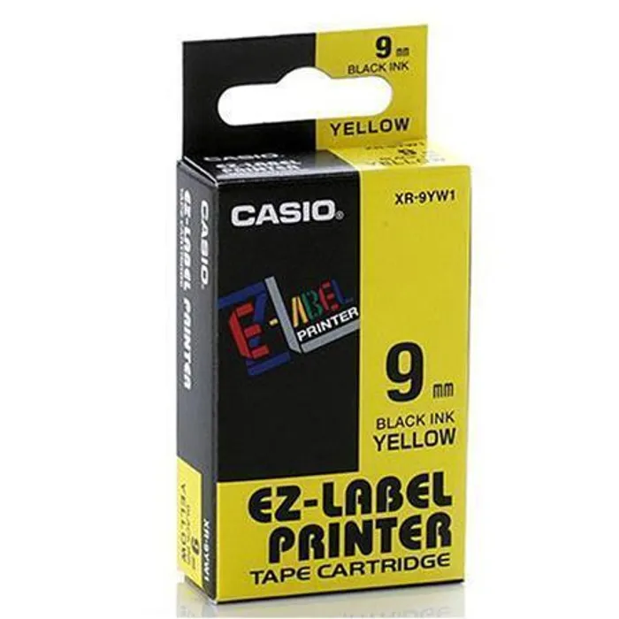Hauptproduktbild Páska, 9 mm x 8 m, CASIO, žlutá-černá