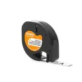 Weiteres Produktbild Dymo Original Schriftband, Dymo, S0718850, schwarz Druck/weiss Unterl., 2m, 12mm, LetraTag