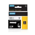 Dymo Original Schriftband, Dymo, 18483, schwarz Druck/weiss Unterl., 5.5m, 12mm, RHINO Permanent Polyester D1