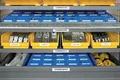 Weiteres Produktbild Dymo Original Schriftband, Dymo, 18444, S0718600, schwarz Druck/weiss Unterl., 5.5m, 12mm, RHINO Vinyl-Band D1