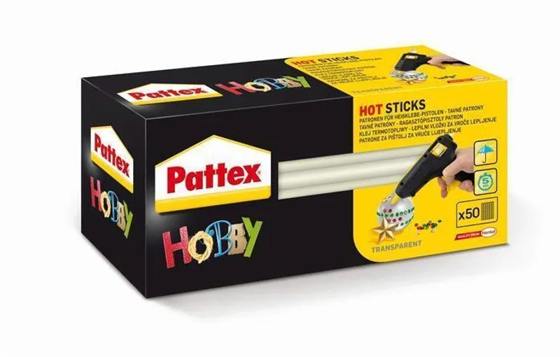 Hauptproduktbild Pásky do tavné pistole, 1 kg, HENKEL "Pattex Hot Melt"