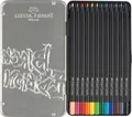 Buntstift Black Edition, Blechdose 12 Stück Faber-Castell 116413