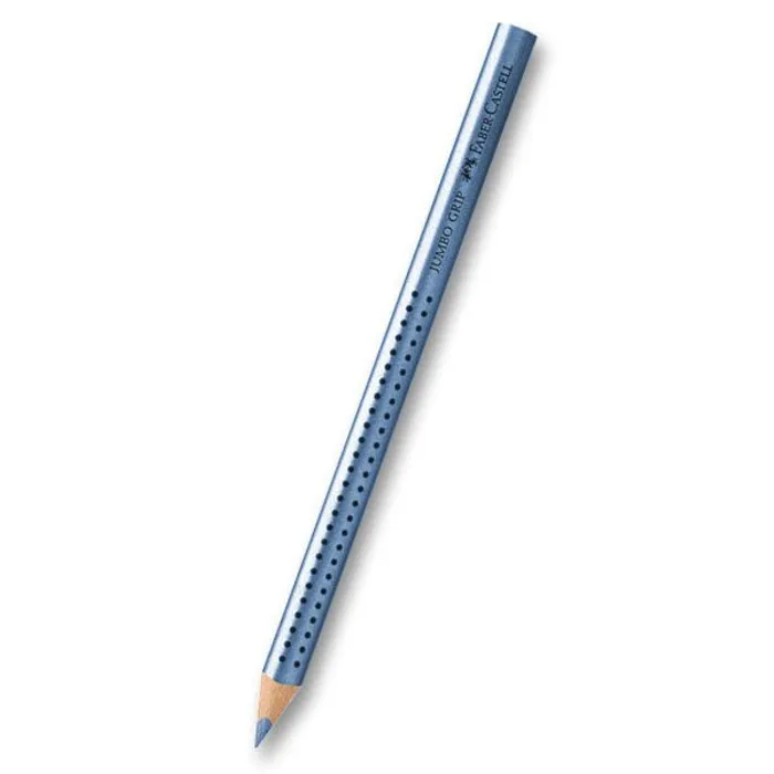 Hauptproduktbild Pastelka Jumbo Grip Metallic, modrá metalická Faber Castell (110984)