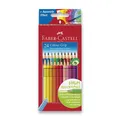 Faber-Castell 112424 Color Grip Buntstift, Papierbox 24 Stk