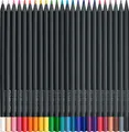 Faber-Castell 116424 Black Edition Buntstift, Pappschachtel 24 Stk