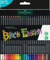Faber-Castell 116424 Black Edition Buntstift, Pappschachtel 24 Stk