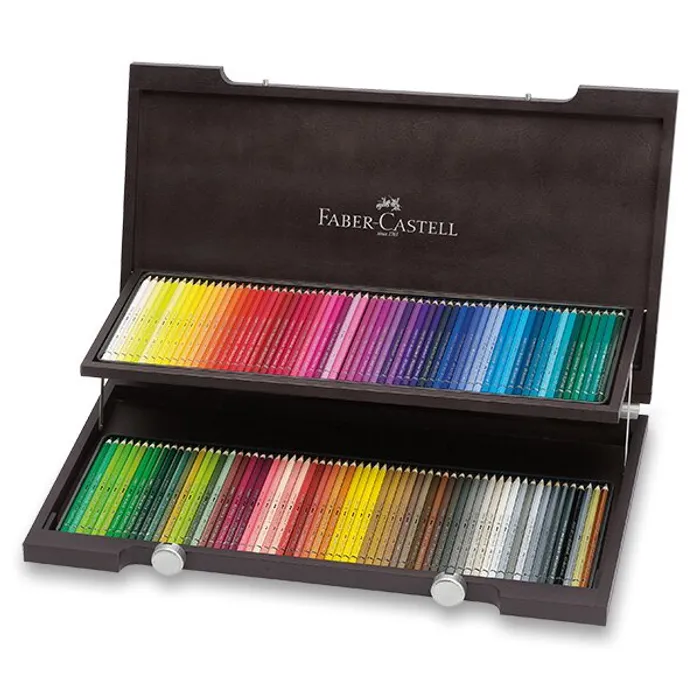 Hauptproduktbild Pastelka Faber Castell 117513 Albrecht Dürer, dřevěná kazeta 120 ks