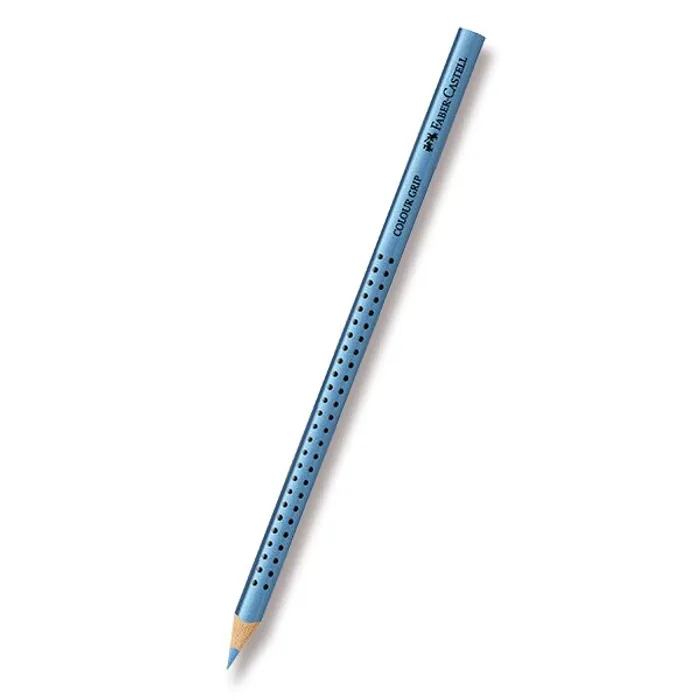 Hauptproduktbild Pastelka Faber-Castell Grip 2001 - metalické odstíny modrá
