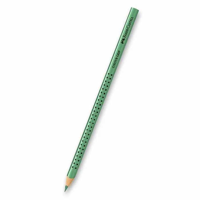 Hauptproduktbild Pastelka Faber-Castell Grip 2001 - metalické odstíny zelená
