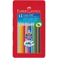 Colour Grip Buntstift, 12er Metalletui Faber Castell 112413