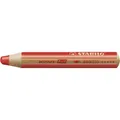 Buntstift, Wasserlinie und Wachsstift in einem STABILO woody 3 in 1 – 6-teiliges Set mit Spitzer