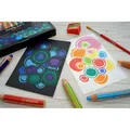 Weiteres Produktbild Buntstift, Wasserlinie und Wachsstift in einem STABILO woody 3 in 1 ARTY – 18-teiliges Set + Spitzer