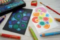 Buntstift, Wasserlinie und Wachsstift in einem STABILO woody 3 in 1 ARTY 6-teiliges Set mit Spitzer