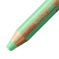 Buntstift, Wasserstrich- und Wachsstift in einem STABILO woody 3 in 1 PASTEL – 6 Stück mit Spitzer