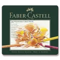 Weiteres Produktbild Buntstifte Faber-Castell 110024 Polychromos Blechdose, 24 Farben