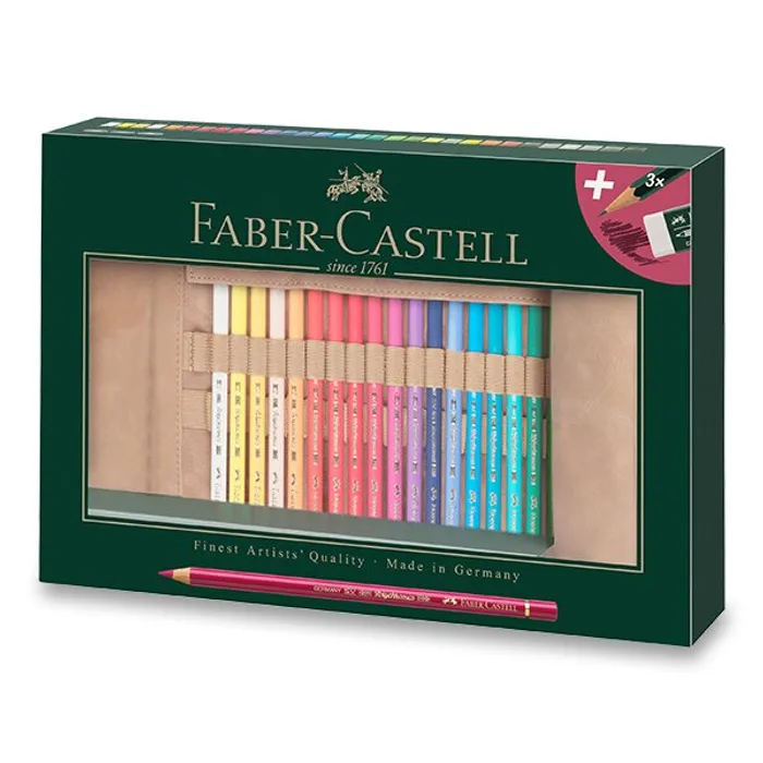 Hauptproduktbild Pastelky Faber-Castell 110030 Polychromos pouzdro, 30 barev