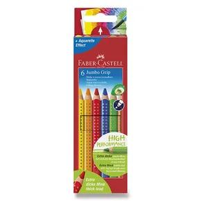 Buntstifte Faber-Castell 110906 Jumbo Grip 6 Farben