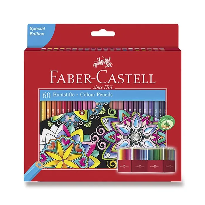 Hauptproduktbild Pastelky Faber-Castell 111260 60 barev