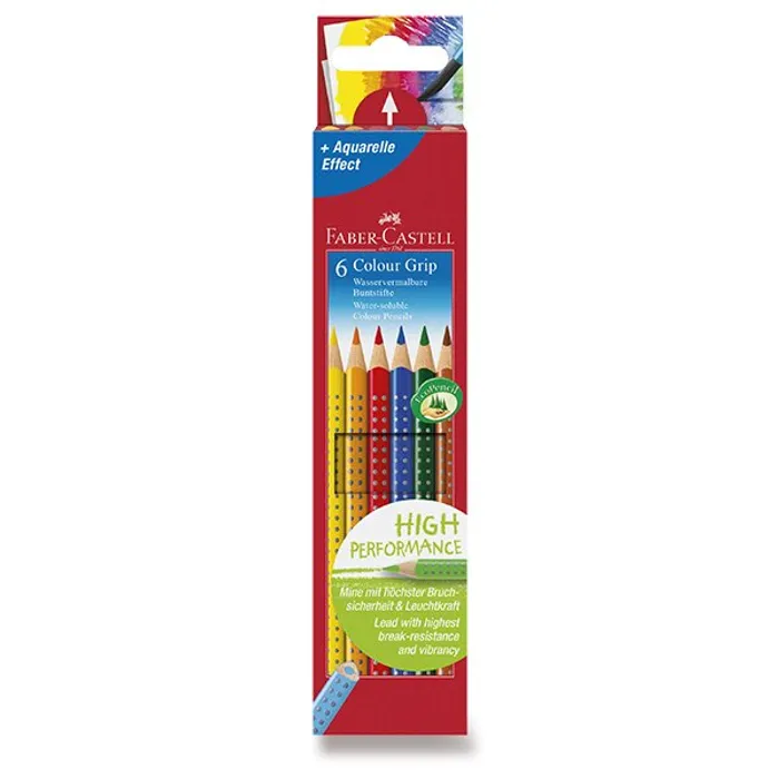 Hauptproduktbild Pastelky Faber-Castell 112406 Grip 2001 6 barev