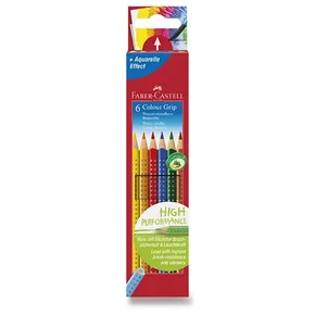 Buntstifte Faber-Castell 112406 Grip 2001 6 Farben