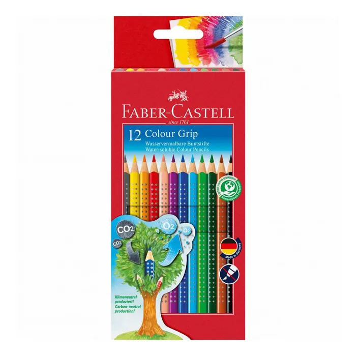 Hauptproduktbild Pastelky Faber-Castell 112412 Colour Grip 2011 12 barev