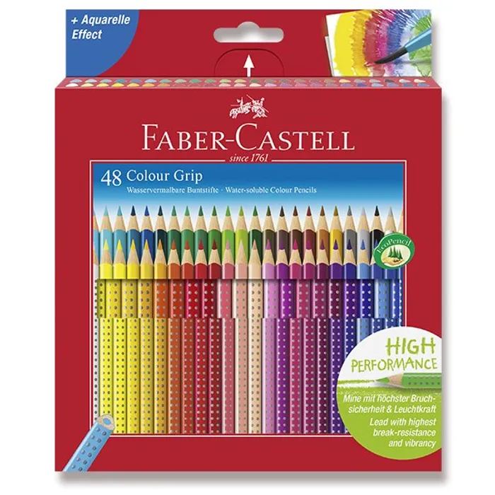 Hauptproduktbild Pastelky Faber-Castell 112449 Grip 2001 48 barev