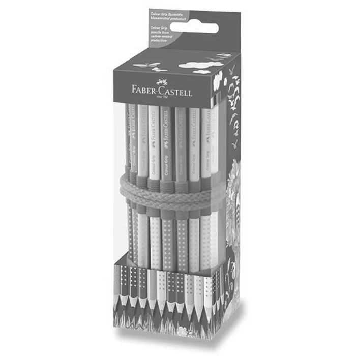 Hauptproduktbild Pastelky Faber-Castell 201541 Grip 2001 textilní pouzdro, 18 ks