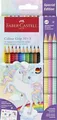Buntstifte Faber-Castell 201542 Color Grip Einhorn-Set, 13-tlg