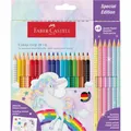 Buntstifte Faber-Castell 201543 Color Grip Einhorn-Set, 24-tlg