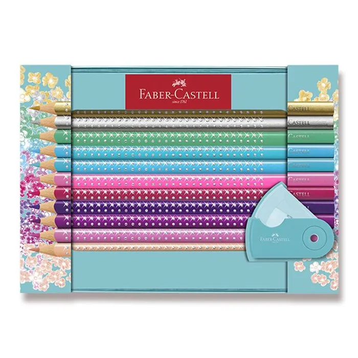 Hauptproduktbild Pastelky Faber-Castell 201641 Sparkle 20 barev