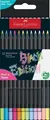 Weiteres Produktbild Faber-Castell Black Edition Neonmalstifte, Pastell, 12 Farben
