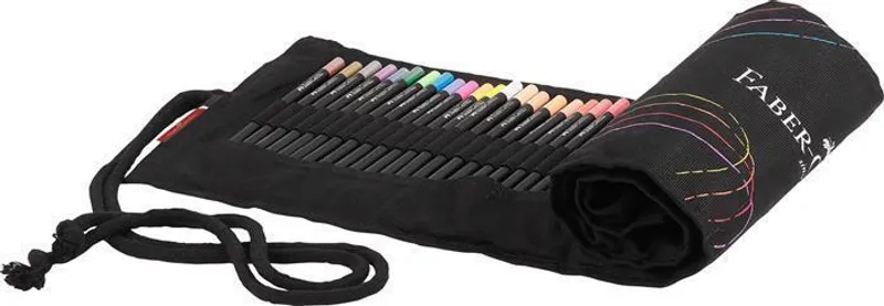 Hauptproduktbild Pastelky Faber-Castell Black Edition rolovací pouzdro, 72 ks