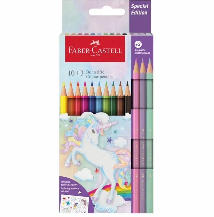 Hauptproduktbild Pastelky Faber-Castell Classic Colour Unicorn 13 barev